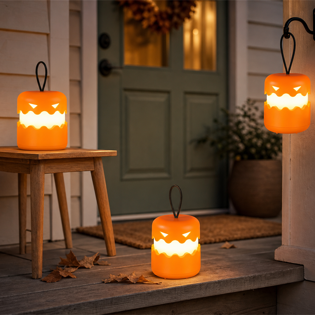 GlowGrin Light-Up Pumpkin