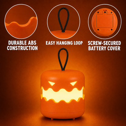 GlowGrin Light-Up Pumpkin